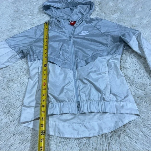 Nike Womens Windrunner Track Jacket Platinum/White Size Small EUC - Picture 5 of 15